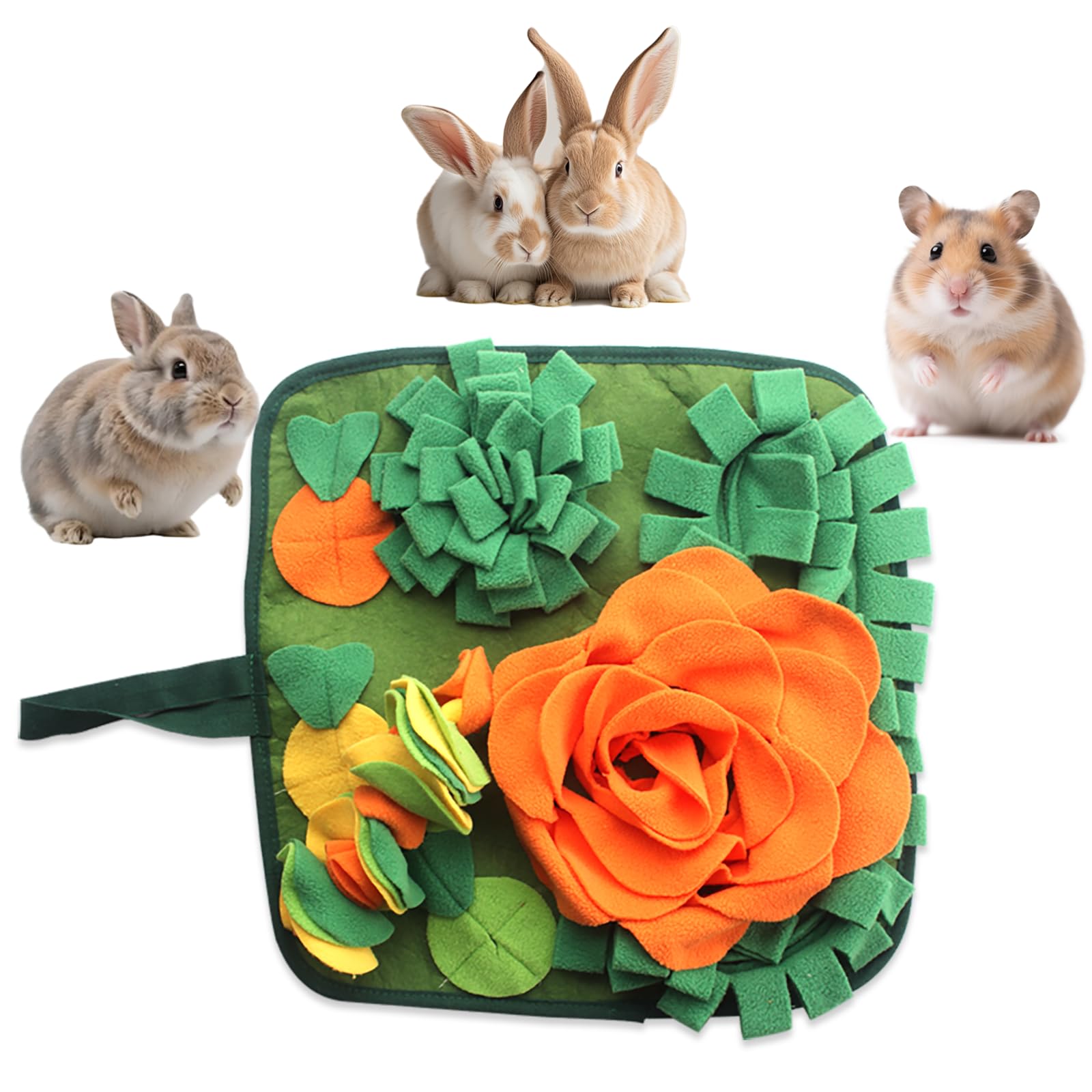 QMoveltyF Rabbit Snuffle Mat