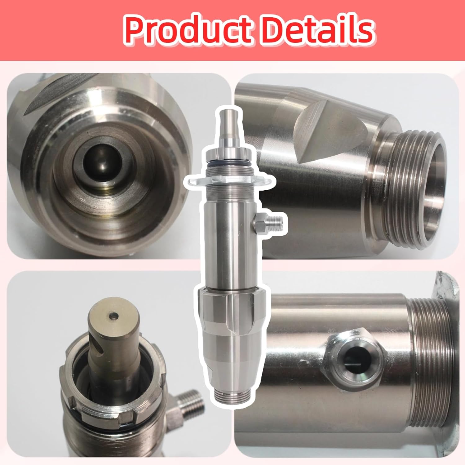248204 16Y598 Airless Spray Pump Fit for Graco Ultra Max II GMax 695 795 GMax 3900 Airless Paint Sprayer Replace 248-204,248204 Sprayer Accessories (Silver)