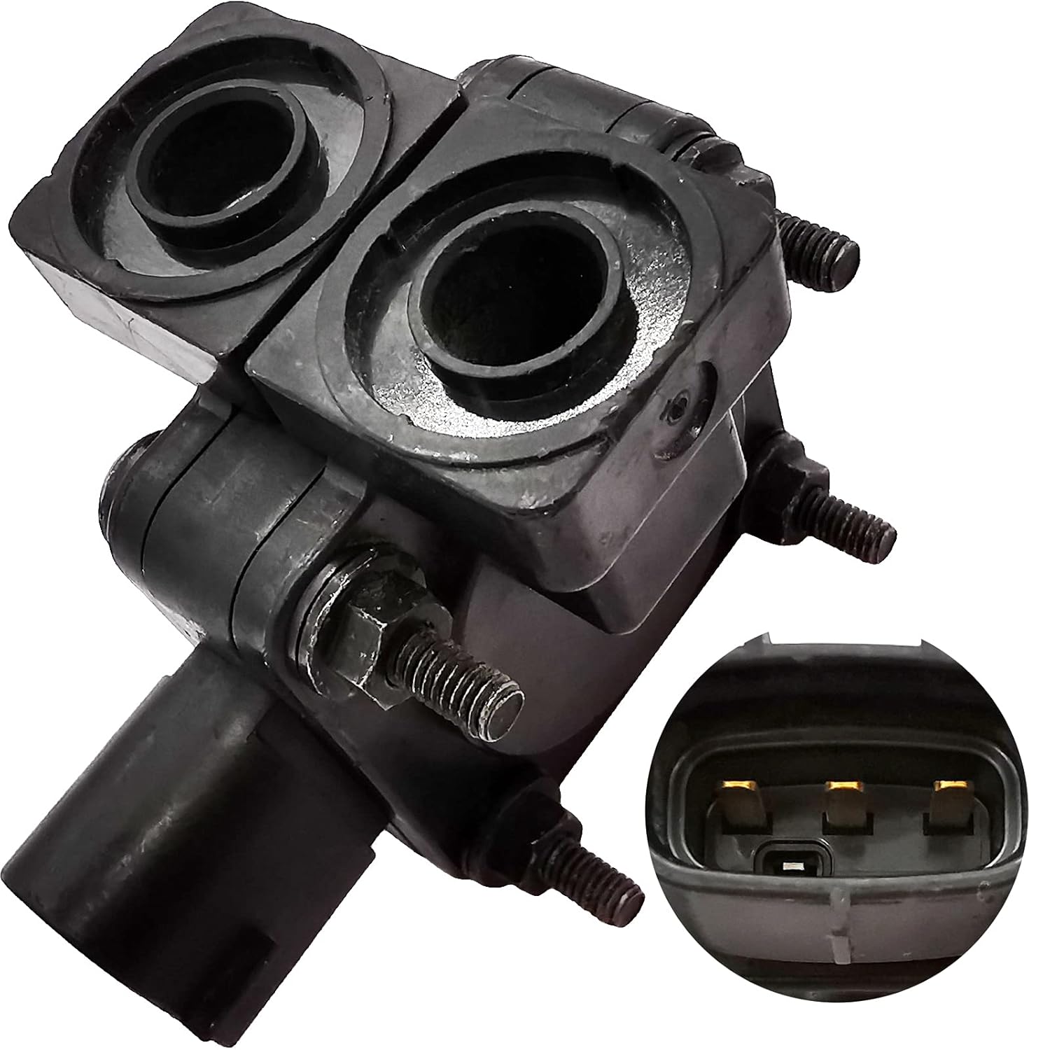 4921728 EGR Differential Pressure Valve Sensor Exhaust Gas Recirculation Pressure Feedback Sensor for Cummins ISX Differential Pressure Sensor Assembly Valve Replace#1049901200｜3683323