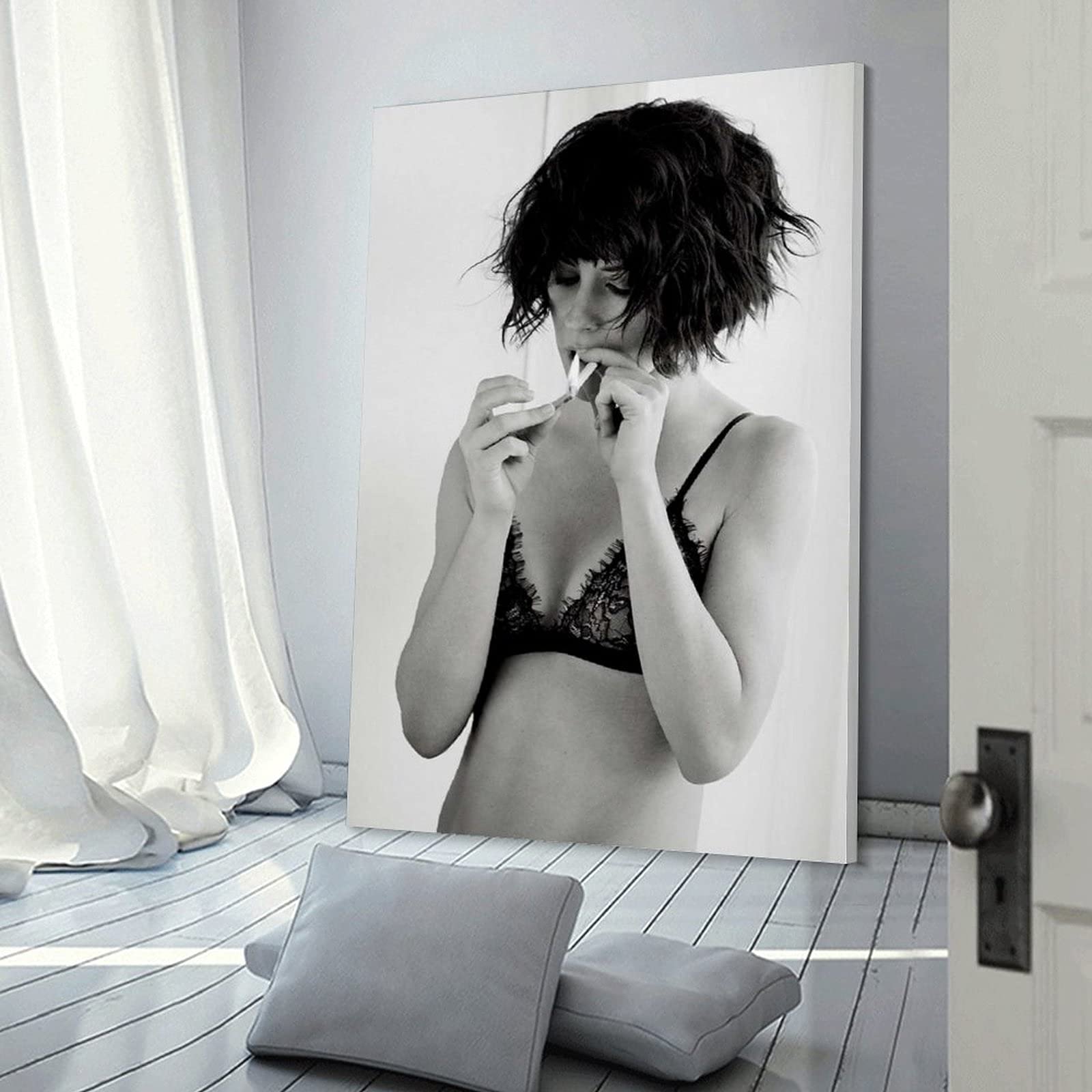 evangeline lilly smoking cigarettes Canadian Actress Author Evangeline Lilly Smoking Poster Canvas Art Poster  and Wall Art Picture Print Modern Family bedroom Decor Posters  24x36inch(60x90cm) : Amazon.co.uk: Home & Kitchen
