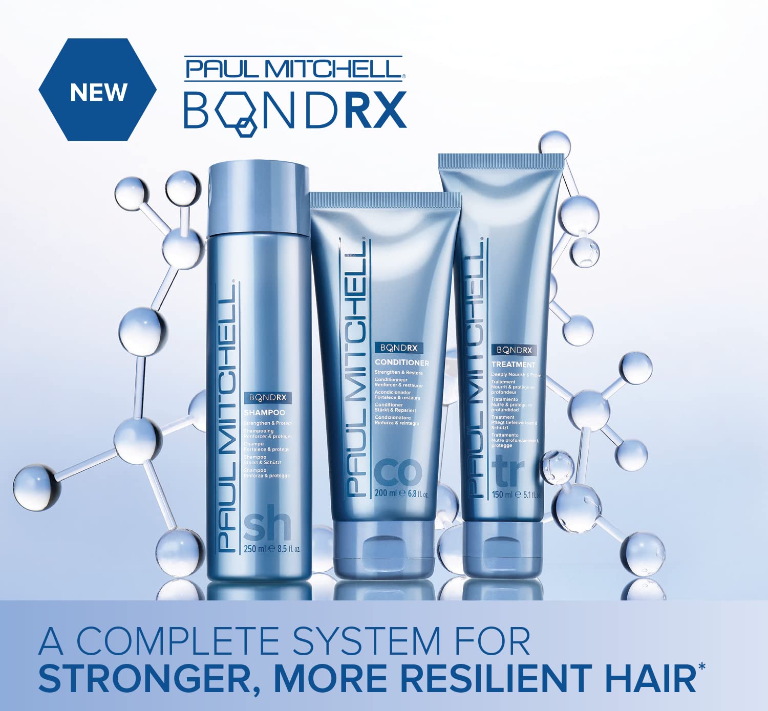 Paul Mitchell Bond Rx Shampoo with Warm Amber, Sandalwood & Vanilla Orchid Scent