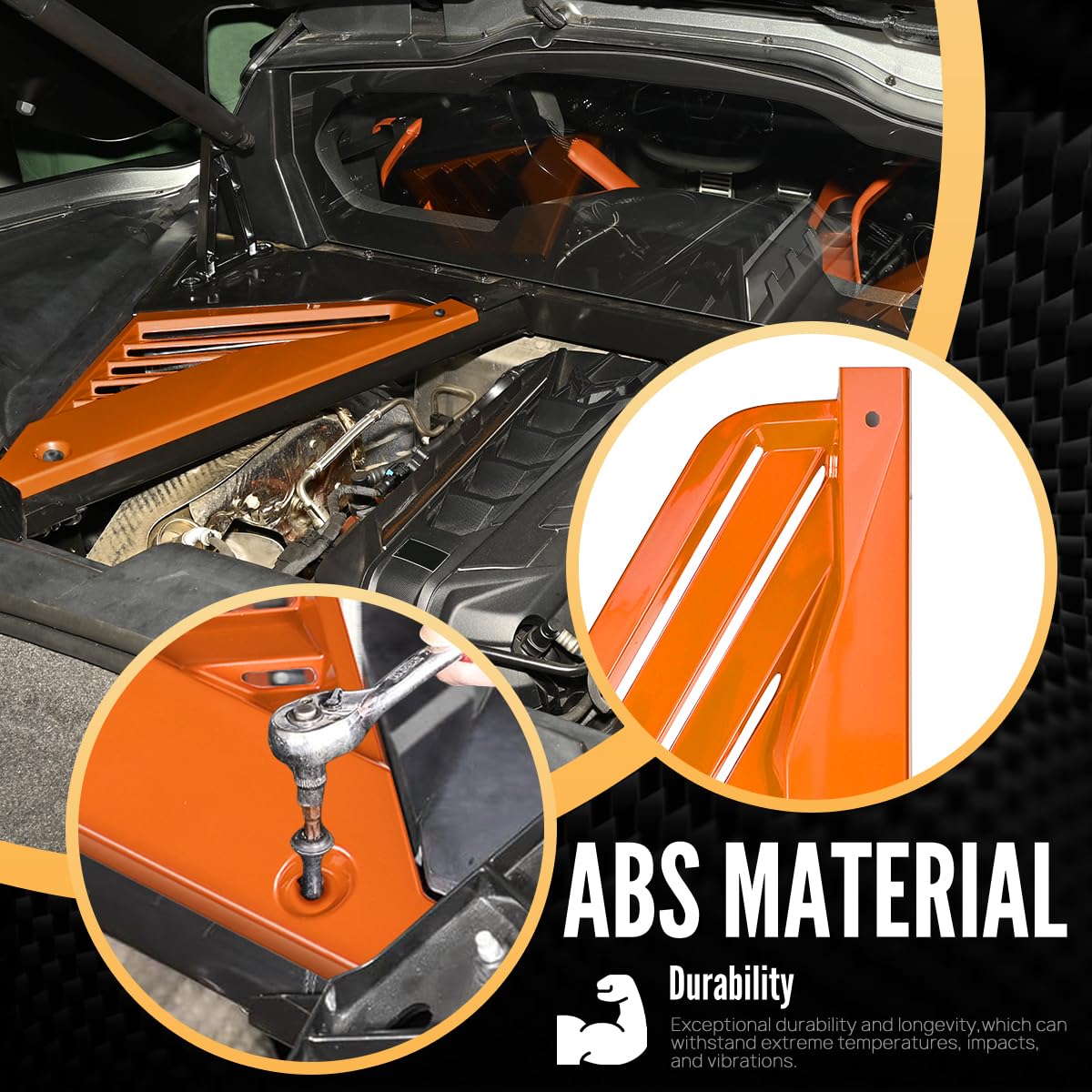 Amazon.co.jp: BILLFARO シルバー ペア エンジンカバー プロテクター