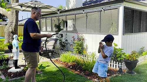 Miniatura 7 de Atlantic Manguera de jardín resistente de hembra a hembra de 1 pie x 5/8 pulgadas, manguera de agua negra, manguera líder de conexión corta (1 pie)