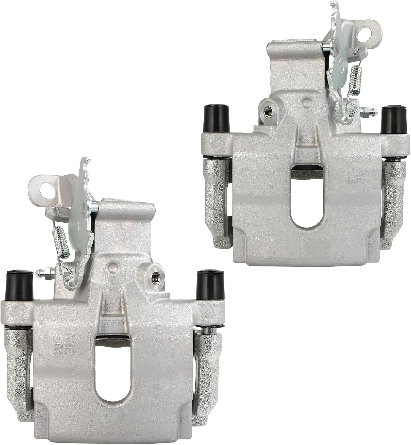 AUTOMUTO Rear Brake Caliper Assembly 2PCS 19B3896 19B3897 Fit For 2005-2008 For Jaguar For S-Type|2005-2009 For Jaguar For Vanden Plas|2009-2013 For Jaguar For XF
