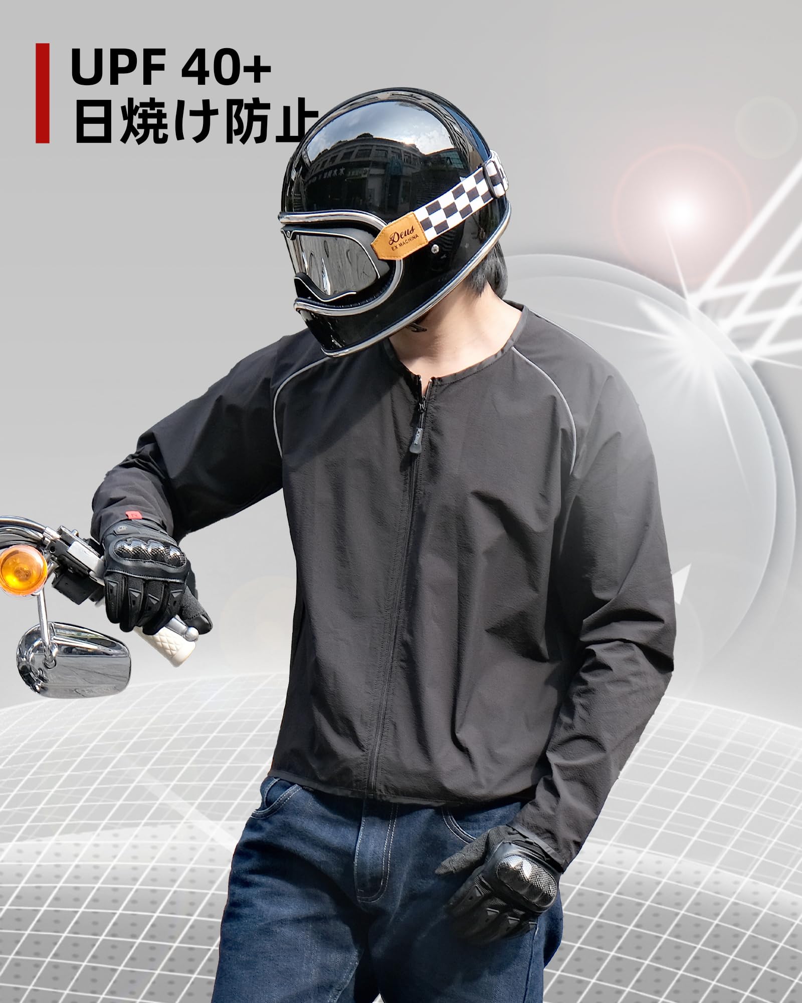 美良品 POC ポック インナーパットジャケット Amazon | [IRON JIA'S] 防風インナー バイク インナージャケット 軽量