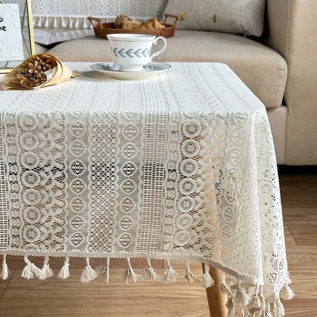 Amazon｜Foxace テーブルクロス レース マルチカバー 北欧風