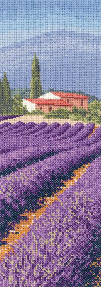 Heritage CraftsLavender Fields Cross Stitch Kit