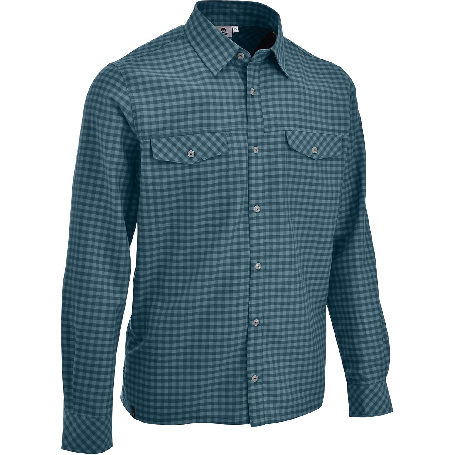 Maul Camisa de franela Schwandorf XT para hombre, Azul petróleo., 54