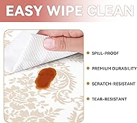 Vista 5 de RAY STAR Revestimiento para gabinete, no adhesivo de 12 pulgadas x 10 pies, revestimientos de estante para gabinetes de cocina, agarre