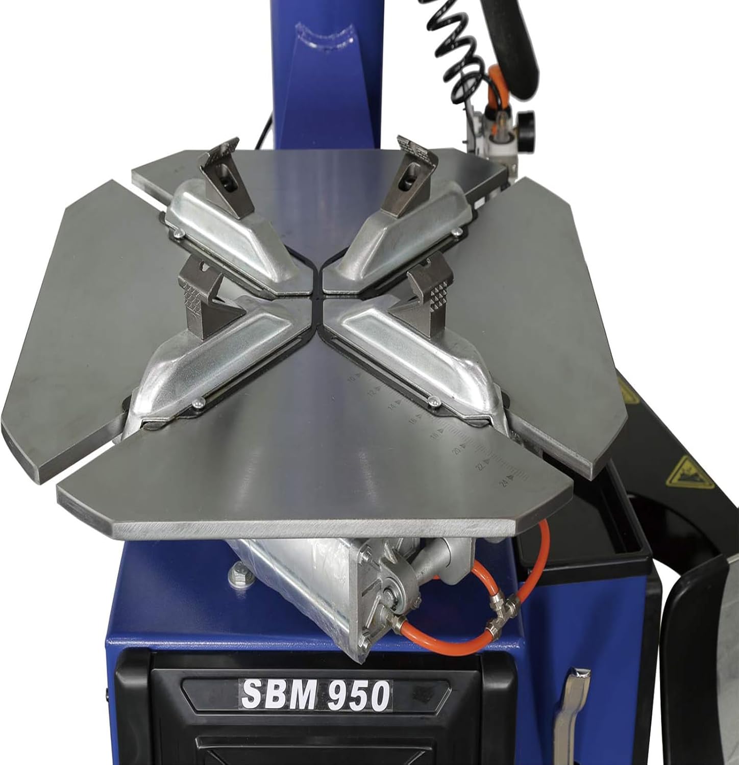 XK New 2.0 Horsepower Tire Changer Wheel Changers Machine Balancer Rim Clamp Combo 950-690 with 36 Month Parts Replacement