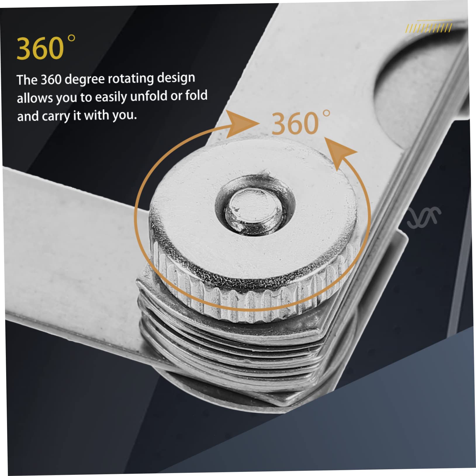 NAMOARLY Long-Lasting Spring Steel Feeler Gauge Kit Metric Gauge Set for Automotive Woodworking Machining