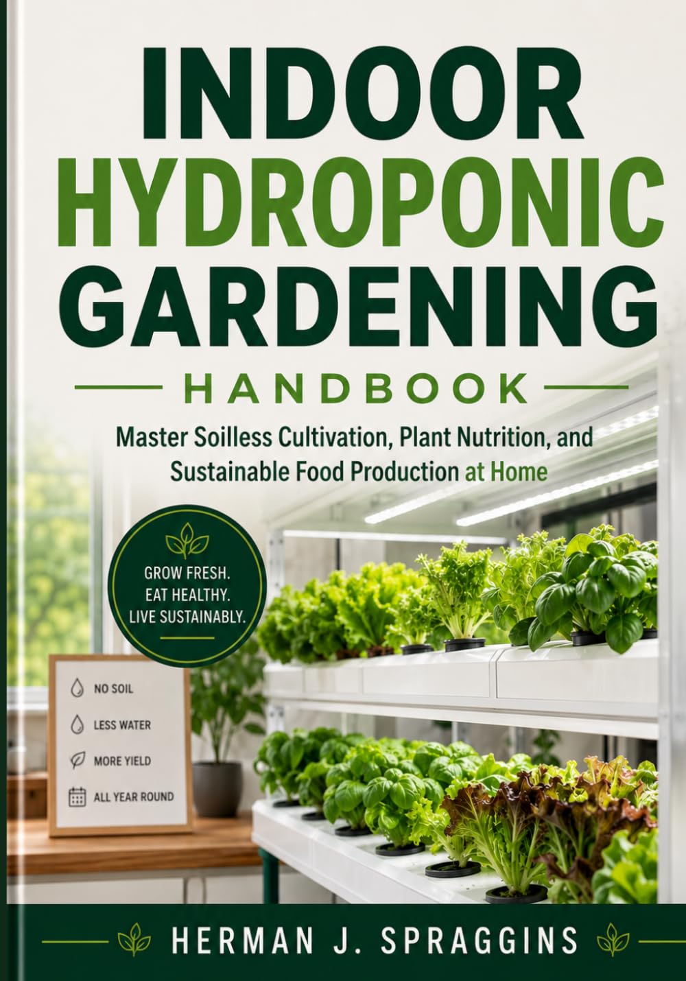 Indoor Hydroponic Gardening Handbook: Master Soilless Cultivation, Plant Nutrition, and Sustainable Food Production at Home