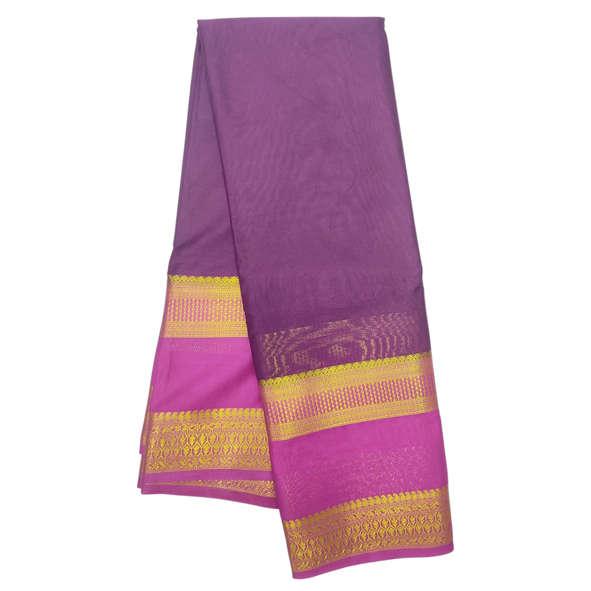 rinkil MYSORE SILK SAREES FANCY BENTEX BORDER-picture-28