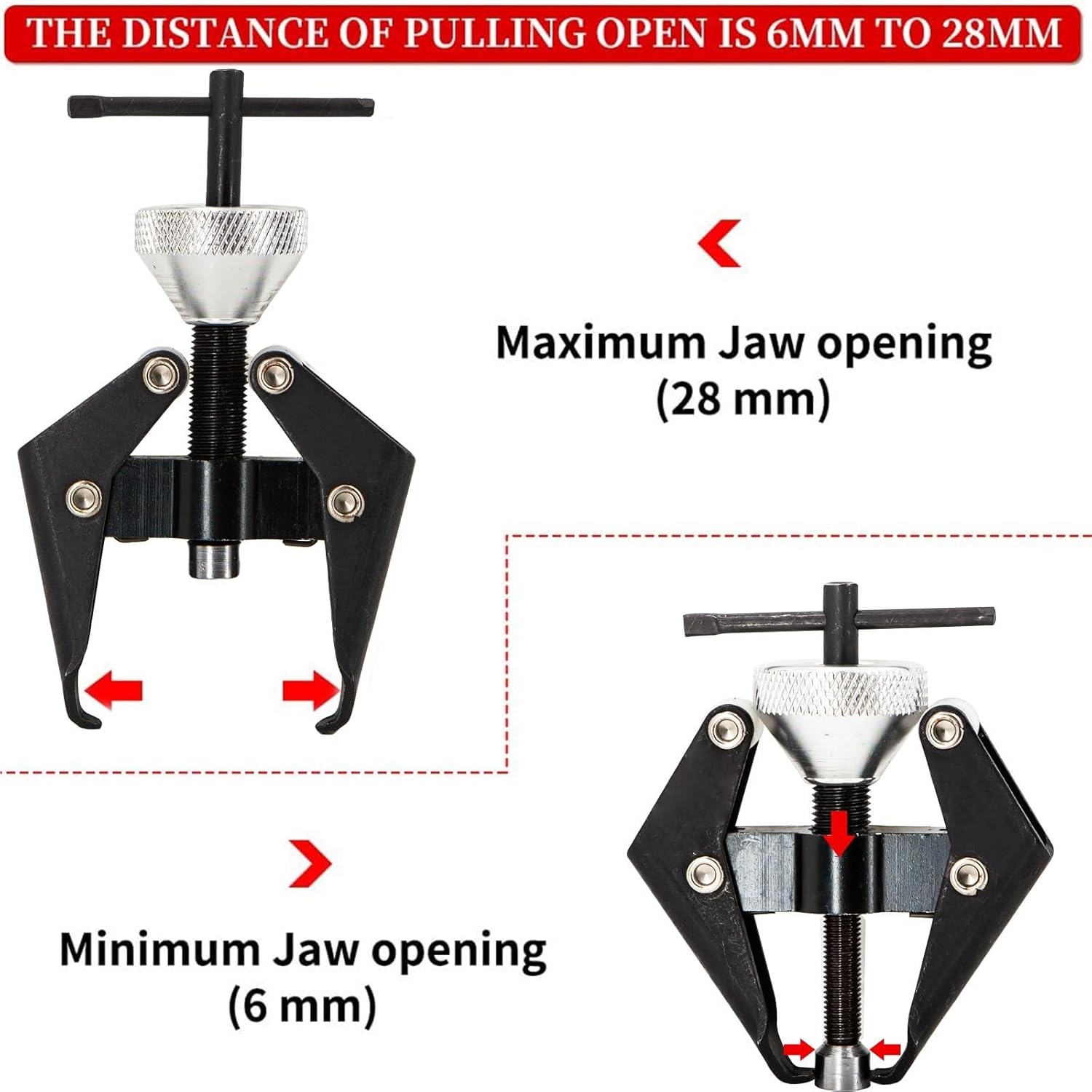 Wiper Arm Puller 2pcs Car Battery Terminal & Windshield Wiper Arm Puller Repair Tools