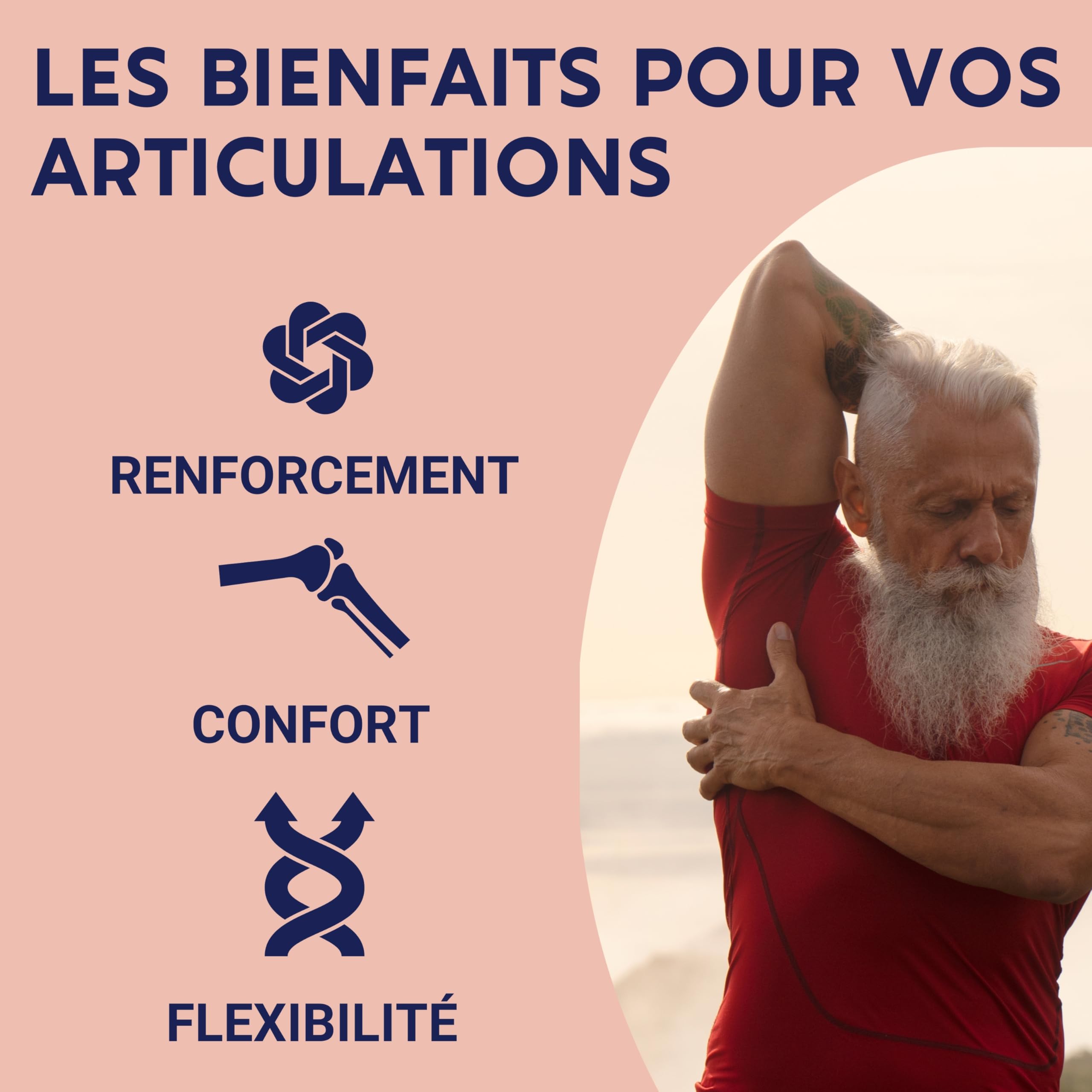 FORMULE ARTICULATIONS | Curcuma, Harpagophytum, Boswellia Serrata, Bambou | Articulations, Souplesse, Mobilité | Complement Alimentaire 100% Naturel | 60 Gélules | Fabriqué en France