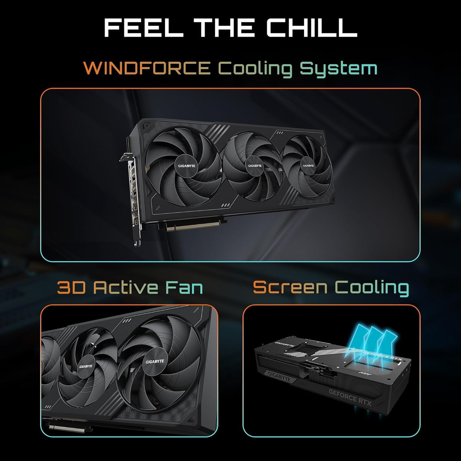 GIGABYTE GeForce RTX 5090 WINDFORCE 32G Graphics Card, 32GB 512-bit GDDR7, PCIe 5.0, WINDFORCE Cooling System, GV-N5090WF3-32GD Video Card, Bundle with Targus Dock Station and Backpack Alienware