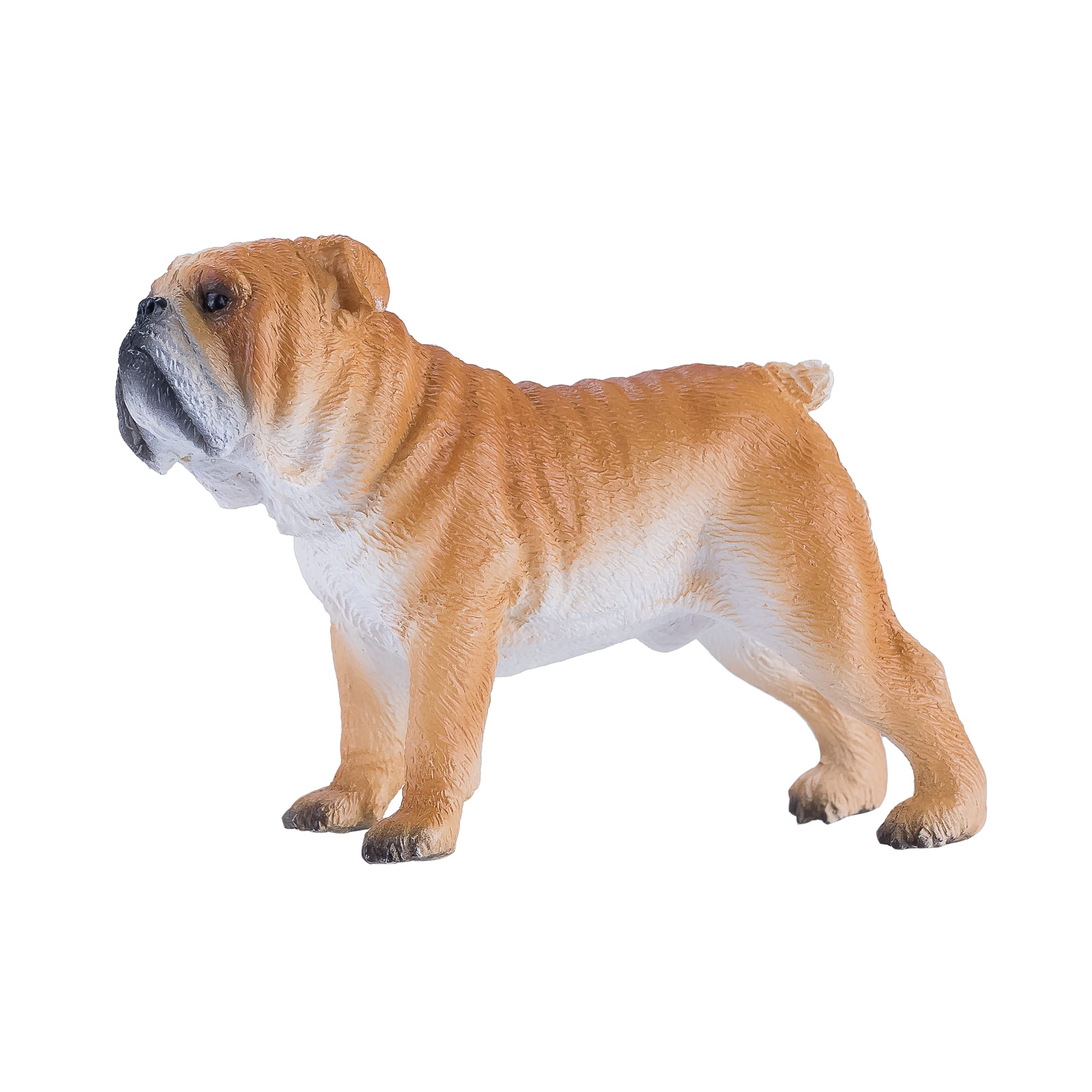 MOJO English Bulldog Realistic International Wildlife Toy Replica Hand Painted Figurine