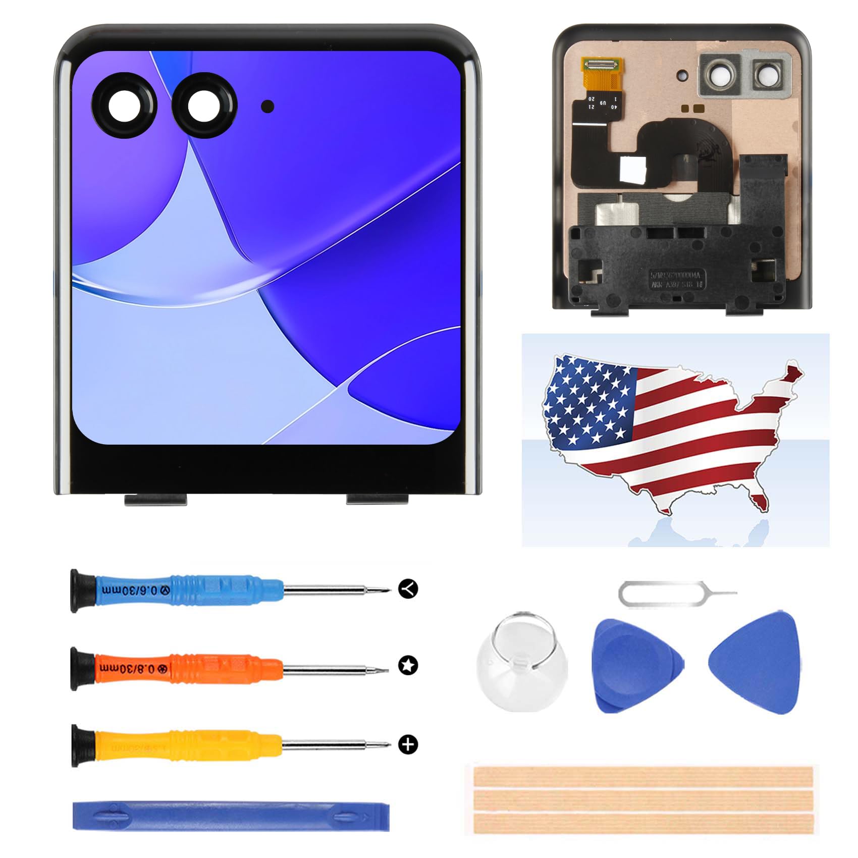 Amazon.com: A-MIND for Motorola Moto Razr 40 Ultra Flip Screen