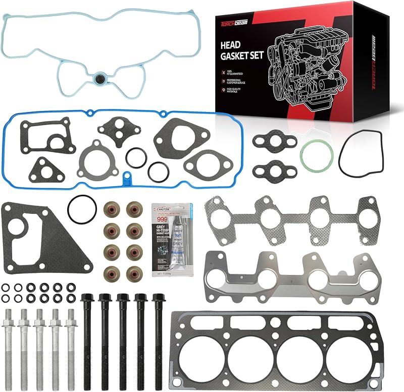 Kit de juntas do cabeçote Torchbeam HS9170PT-1 para Chevy S10, Cavalier, GMC Sonoma, Pontiac Sunfire e Isuzu Hombre 2.2L – 1 unidade
