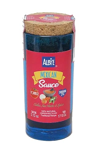 Salsa mexicana de tomate en polvo para cócteles 2 de sodio 100 natural y libre de gluten con chiles flor de Sel hierbas finas y especias Nt 211