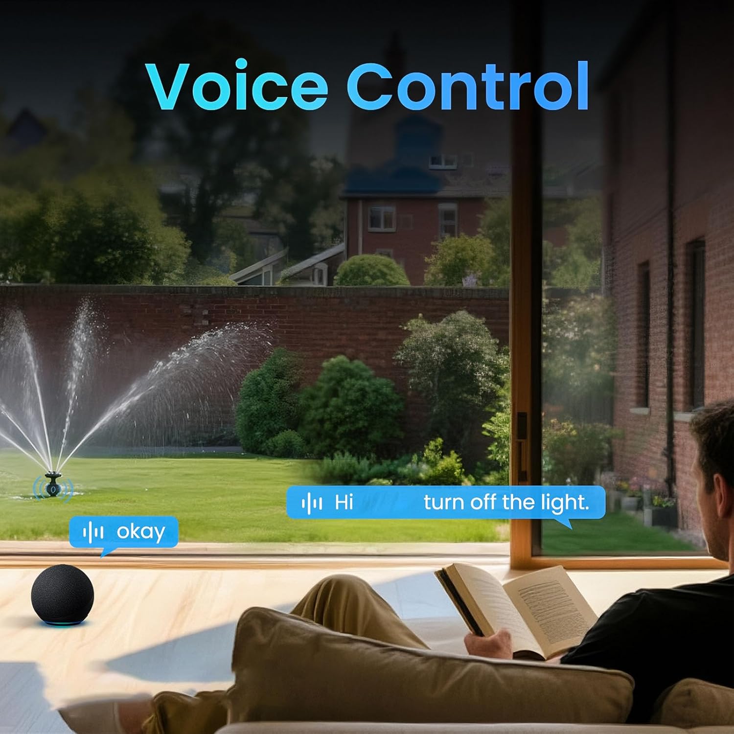 Outdoor WiFi Junction Box 16A, IP67 Water Proof Smart Timer Switch with APP Control, for Pool Lights Pathway Lighting & Holiday Decorations