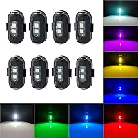 Vista 1 de LECART 8 Colors Led Anti Collision Strobe Lights