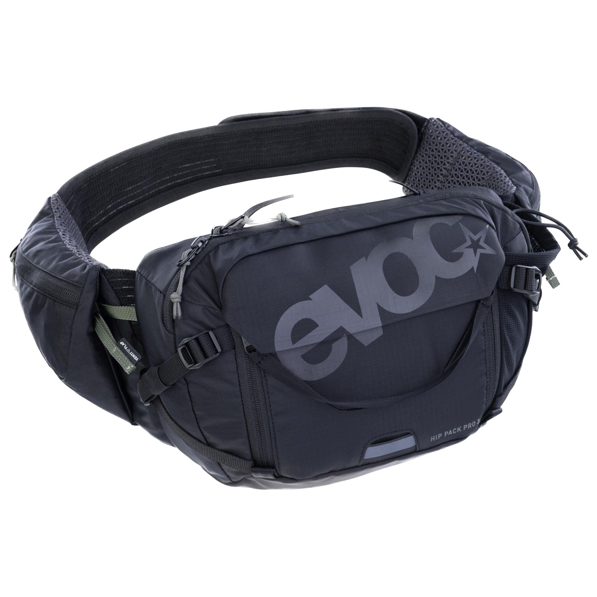 EBOK Hip Pack Pro Waist Bag, Black, 3L