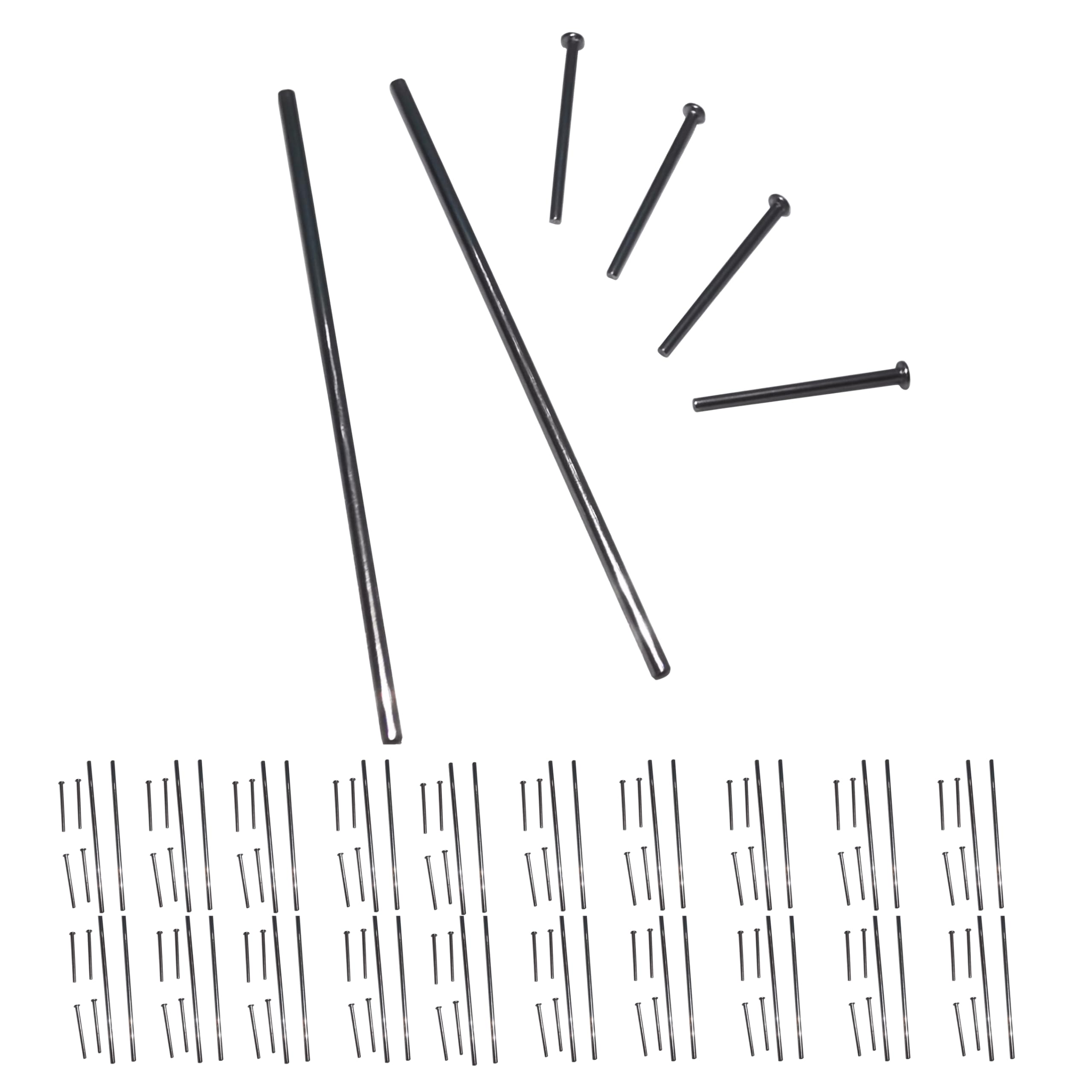 20 Set 1/64 Scale Wheels Modified Hollow Shaft & Mushroom Nails Suitable for 1 64 Scale Diecast Cars DIY Tires (Each Set Contains 2 Hollow Shafts and