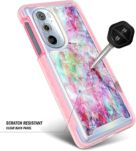 Miniatura 5 de NZND Funda compatible con Motorola Edge Plus (2022) 5G de 6.7 pulgadasEdge Plus 5G UW (2022) con protector de pantalla incorporado, funda protectora