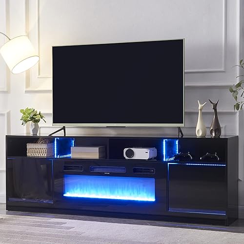 Fireplace Electric Console Entertainment Storage fireplace electric console entertainment storage