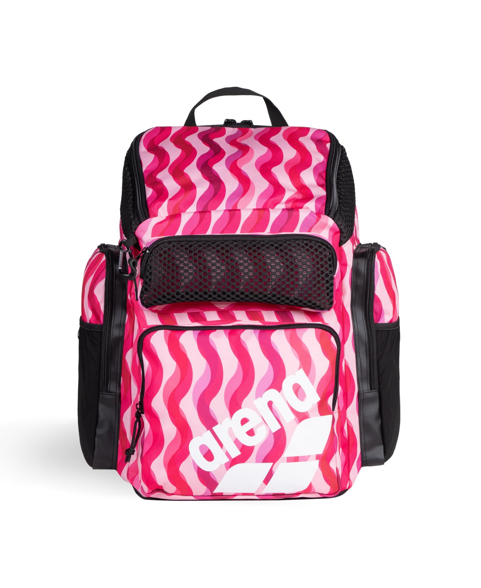 ARENAOne Go Backpack Swimmers Athletes Sports Gym Rucksack Multisport Daypack Large Size Training Gear Equipment Swim Bag for Men and Women, 45 Liters, Arena Ripple Print