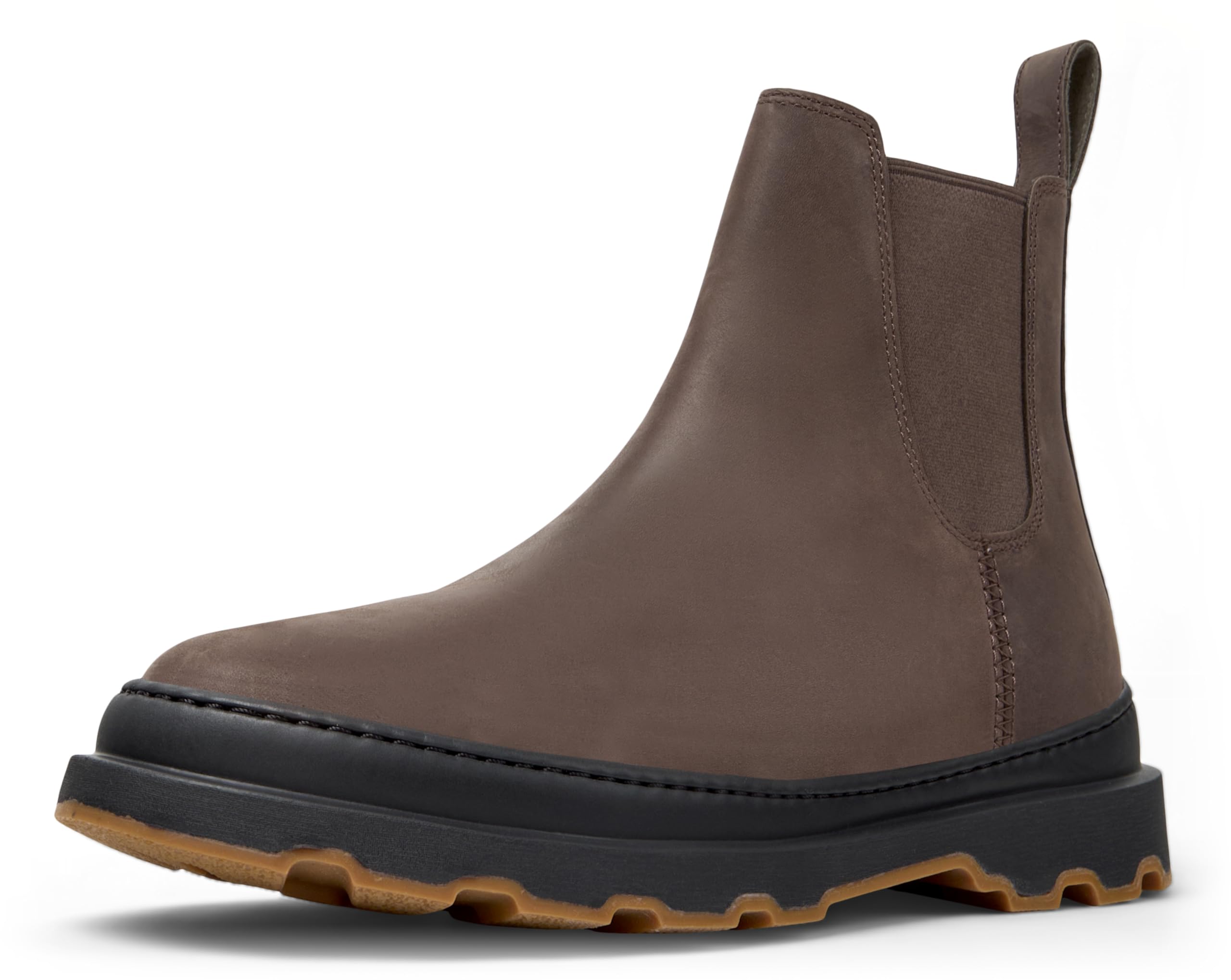 Camper Men Brutus+ K300534 Chelsea Bootie, Dark Brown 002, 10 UK