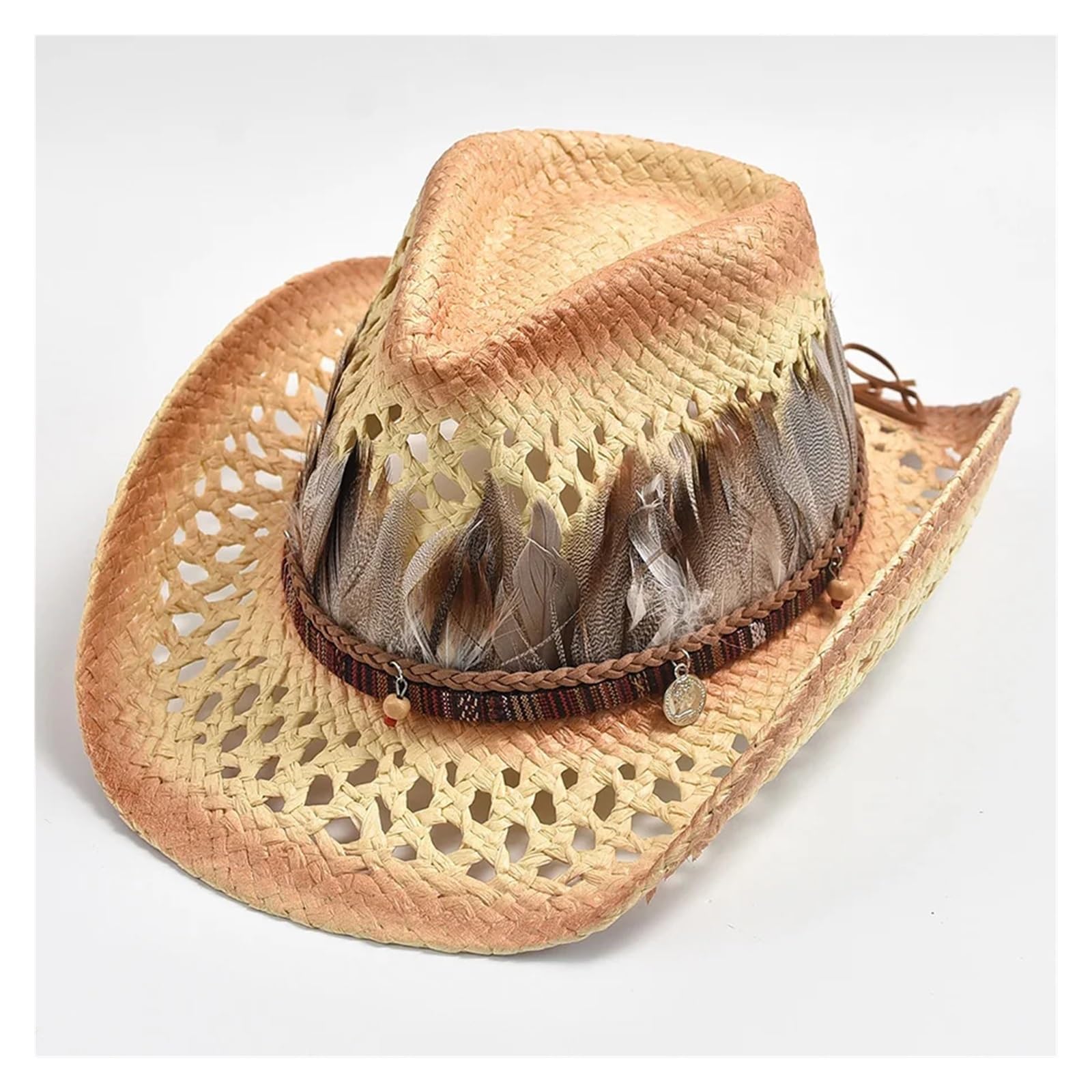 Sommer Aushöhlen Kühl Stroh Hüte for Frauen Outdoor Urlaub Strand Sonnenhut Capeline Paille Femme