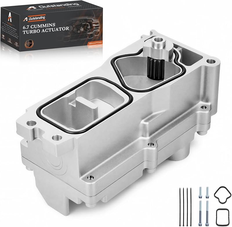 Atuador do Turbo VGT A-Outsanding 68444771AA com Adaptação para Ram 2019–2024 Cummins 6.7L