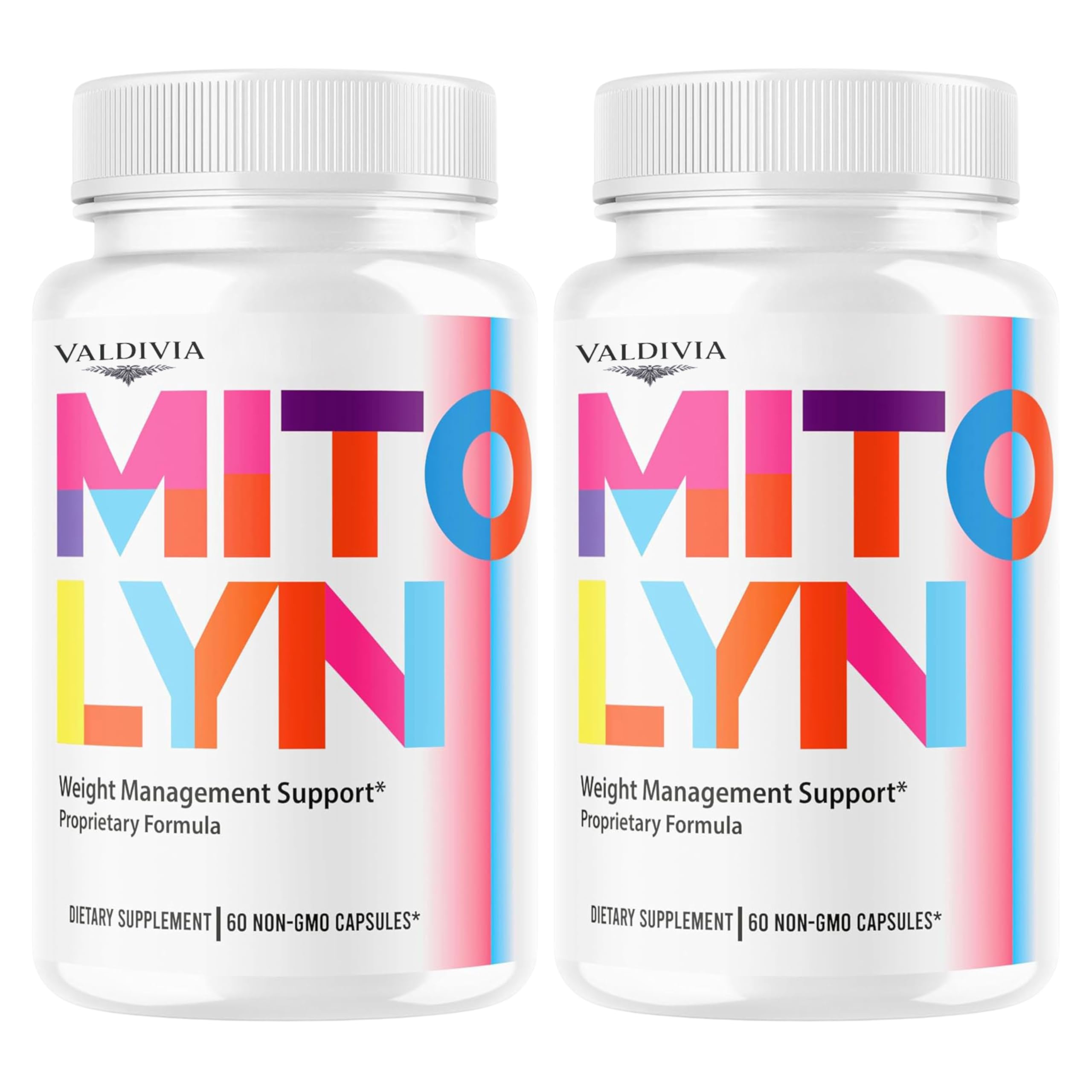 (2 Pack) Mitolyn Pills - Official Mitolyn Weight Pills Advanced Supplement Support - Maximum Strength, Natural Mito Lyn Vitamins for Overall Health & Wellness Reviews, 120 Capsules for 2 Months