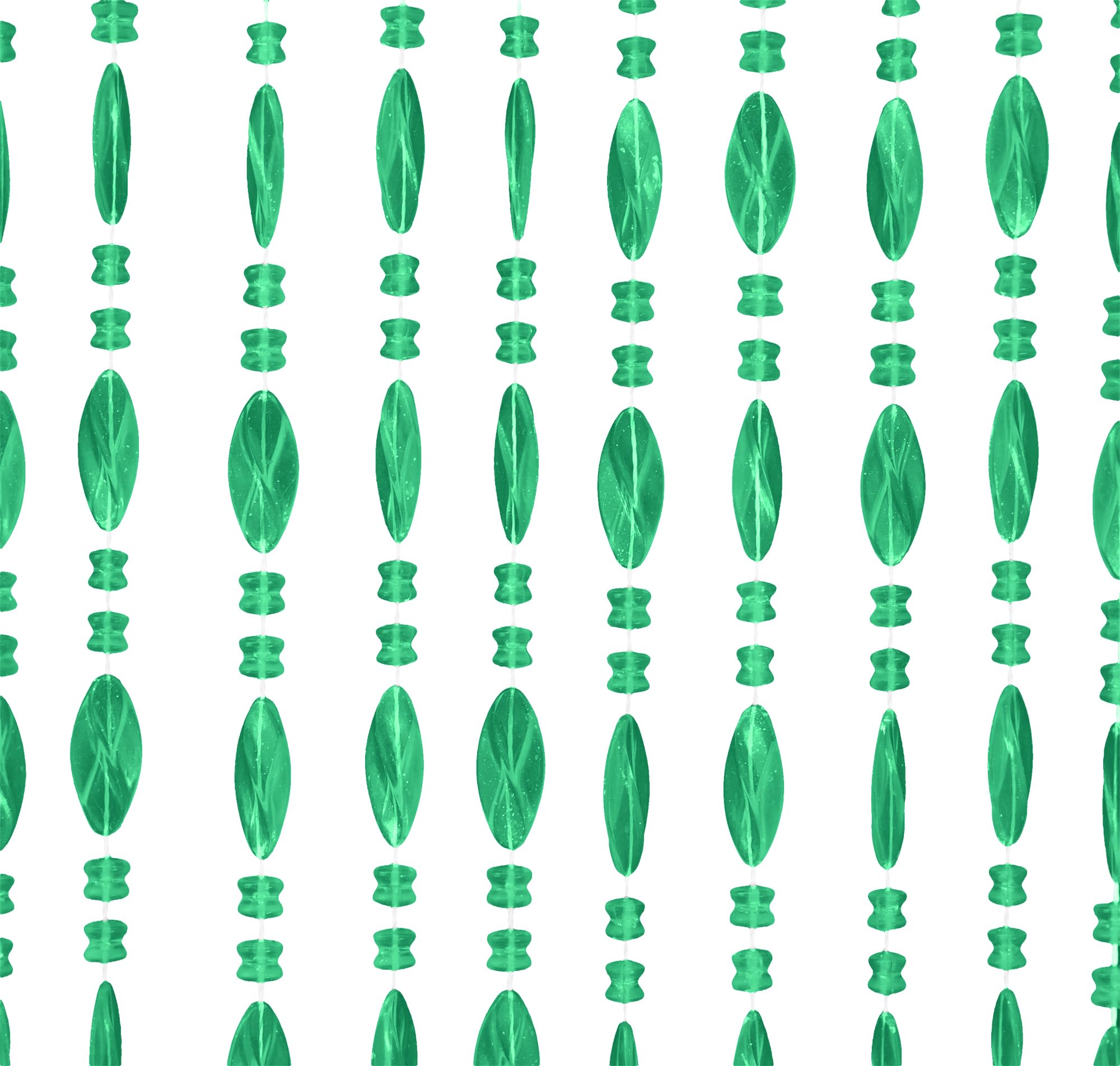IlGruppone Tenda Antimosche per Porta Finestra a Pannello PVC 100 x 220 cm Verde