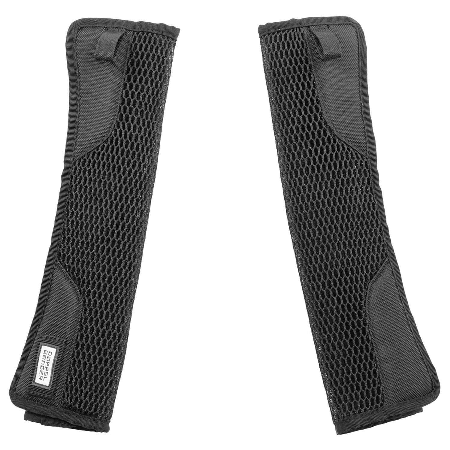 DOPPELGANGER Mesh Shoulder Pad 3D Mesh Shoulder Pad Black