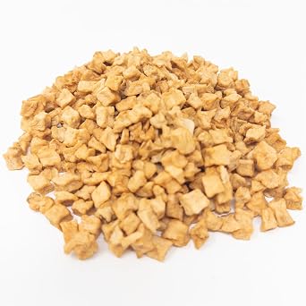 NUTS U.S. - Dried Apple Dices | Freshly Peeled and Cored | No Added Sugar | Chewy Texture | Non-GMO | Packed in a Resealable Bag 1 LB