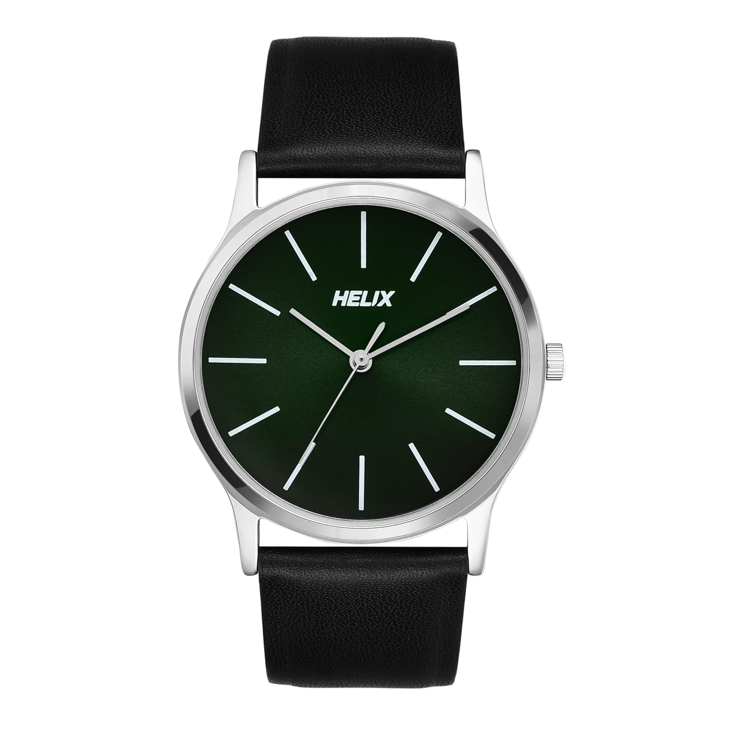 Helix by Timex Men Green Round Dial Analog Watch