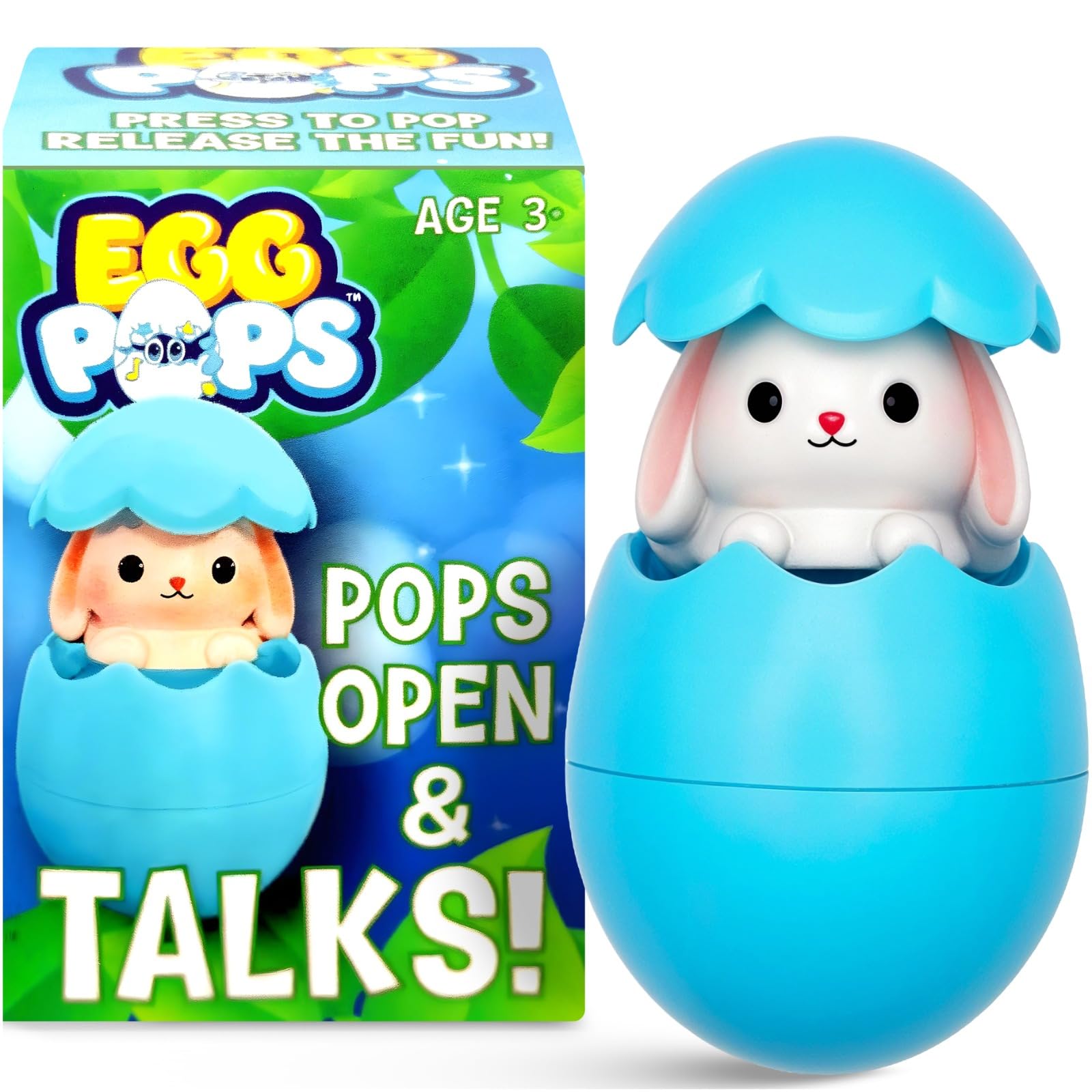 Amazon.com: Egg Pops Animals - Pop & Play Egg with Animal