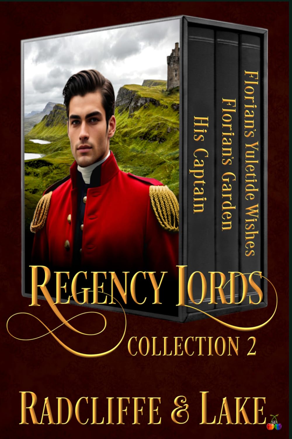 The Regency Lords: Collection 2: Hidden Identity, Wounded Hero, and Holiday Wishes Historical Gay Romances (Gay Regency Lords Boxed Sets)