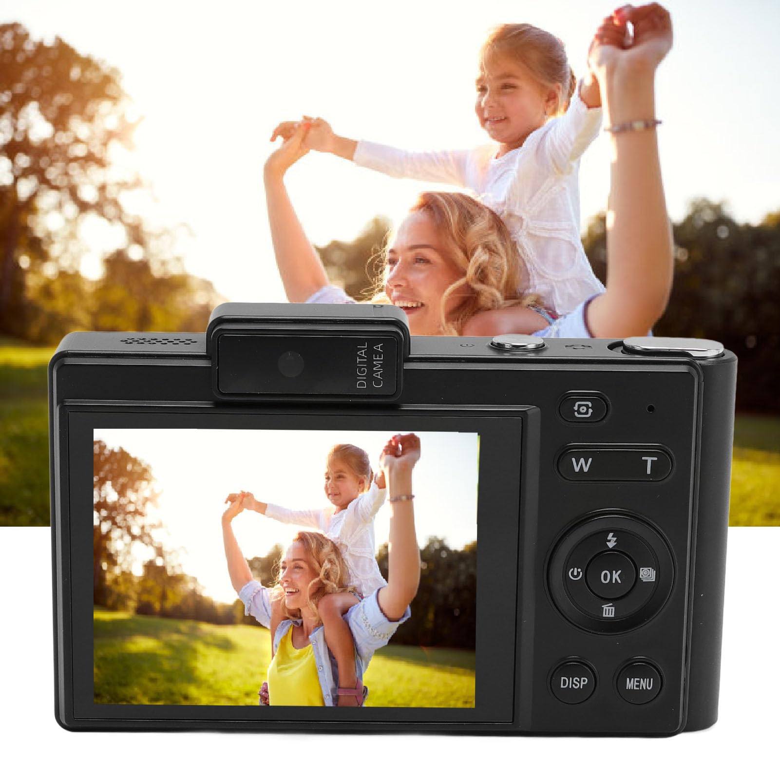 Camera Digitale 4K HD Video HD 48MP Foto AutoFocus Student Camera per la Registrazione di Fotografia Quotidiana 32G Card di Memoria