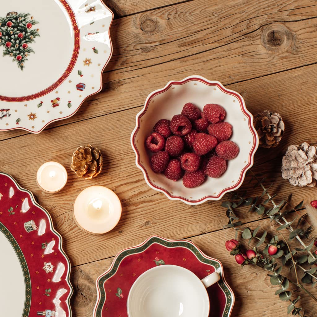 Villeroy & Boch Toy's Delight - Set di 6 Ciotole per Pasticceria, Natale e Biscotti