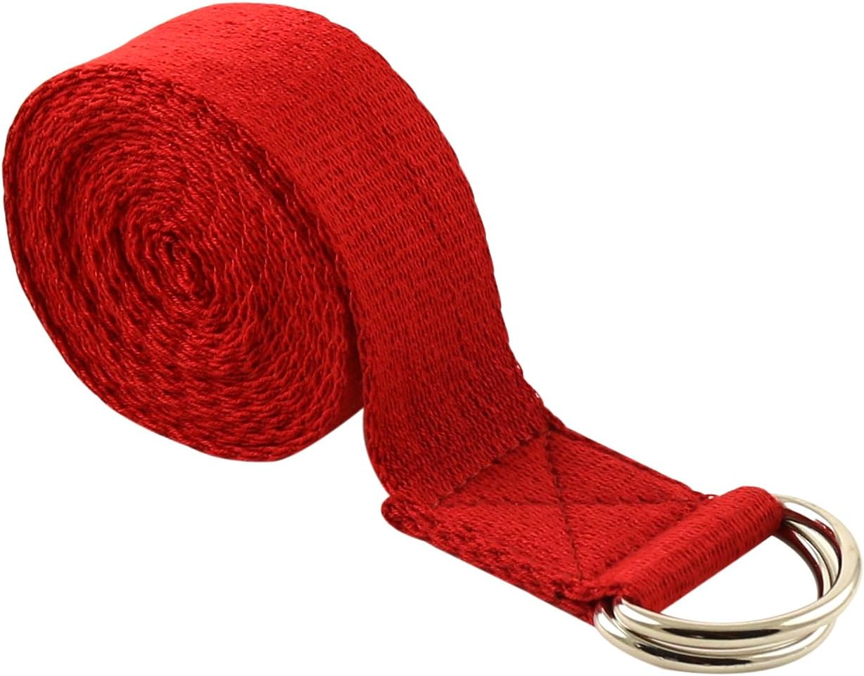 FIT SPIRIT Fitness Exercise Yoga Strap : Sports & Outdoors