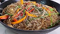 Vista 3 de Salsa coreana de estilo casero (salsa de fideos estilo coreano JapChae)