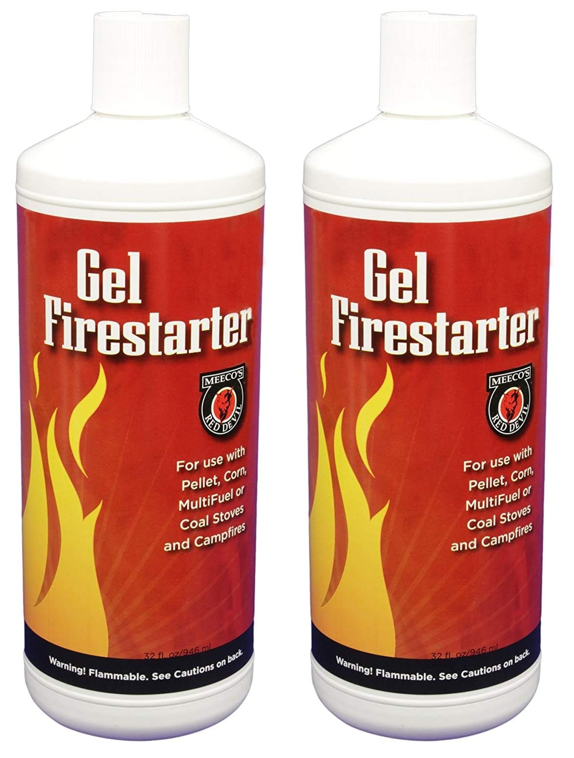MEECO'S RED DEVIL 432 Gel Firestarter (Two Pack)