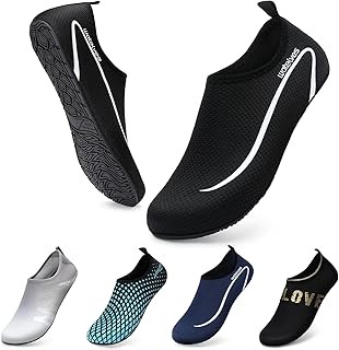 Swim Water Shoes Aqua Socks Barefoot for Sea Beach Swimming Shoes Pool Ladies Women Mens