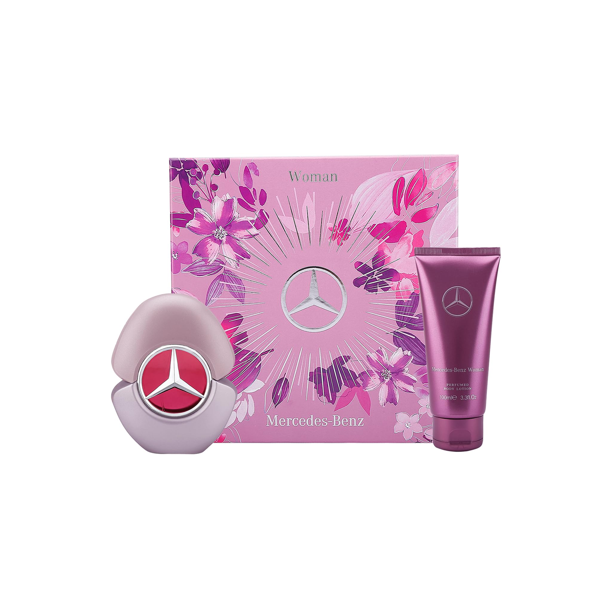 Mercedes-Benz Woman Gift Set (Eau de Parfum 90ml + Body Lotion 100ml)-image-2