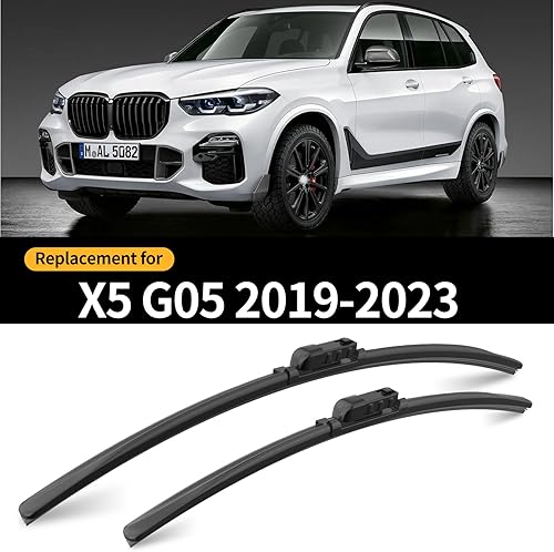 Miniatura 2 de 3 limpiaparabrisas delantero y trasero, limpiaparabrisas de repuesto para BMW X5 G05 2019 2020 2021 2022 2023