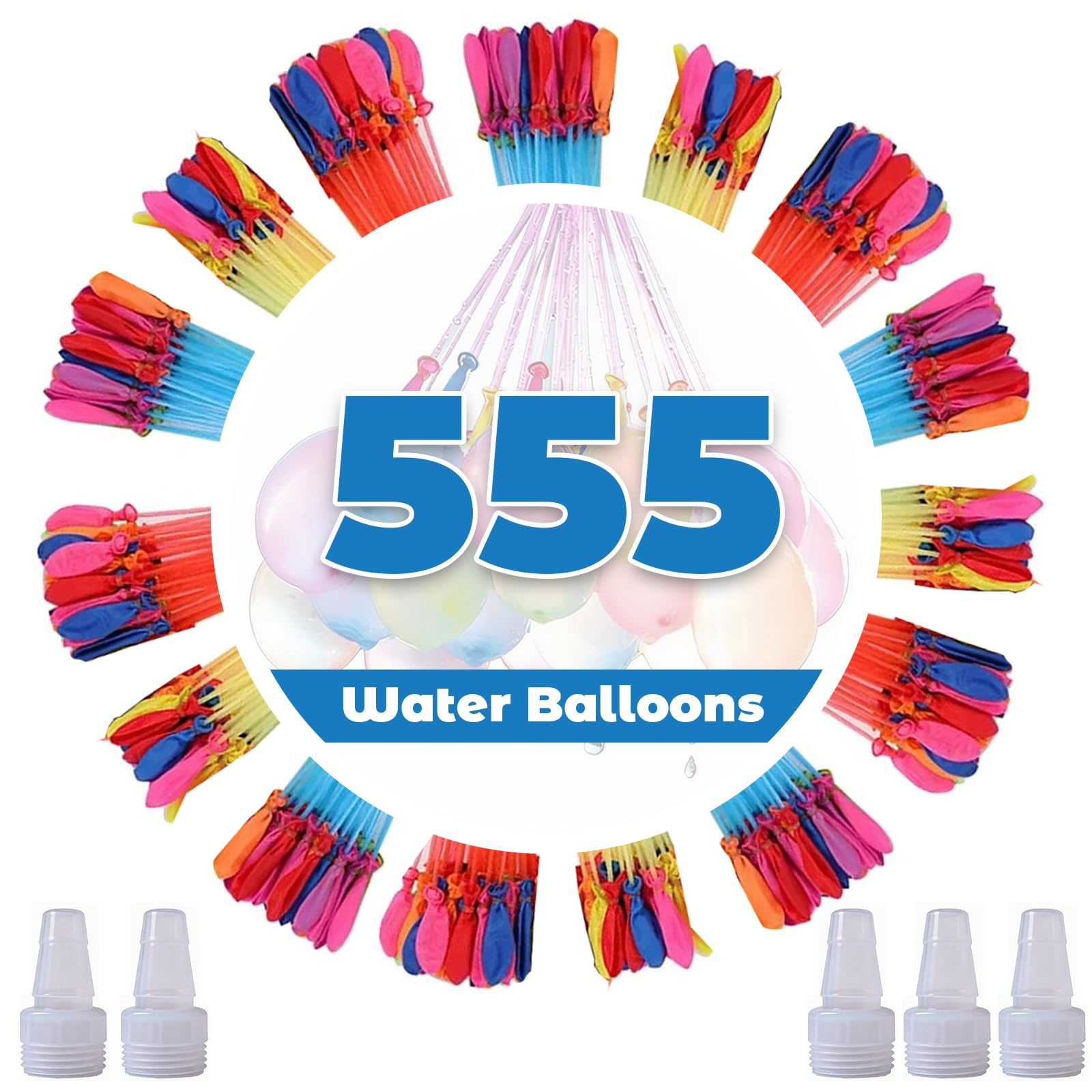 592 Pcs Globos Agua Autosellantes - Llenado ápido en 30 Segundos 592 Pcs Globos Agua Autosellantes - Llenado ápido en 30 Segundos